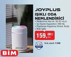 Joyplus Işıklı Oda Nemlendirici