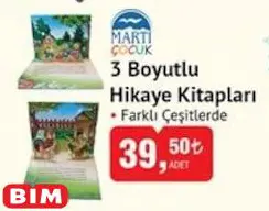 Martı Çocuk 3 Boyutlu Hikaye Kitapları Farklı Çeşitlerde