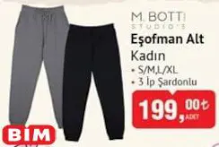 M.Botti Studio's Eşofman Alt Kadın