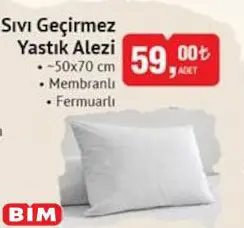 Molinella Sıvı Geçirmez Yastık Alezi