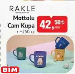 Rakle Mottolu Cam Kupa 250 cc