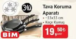 Tava Koruma Aparatı 3'lü 33x33 cm