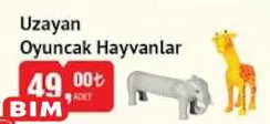 Uzayan Oyuncak Hayvanlar (Adet)