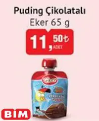 Eker Puding Çikolatalı 65 G