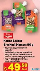 Kiwi Yammies Karma Lezzet Sıvı Kedi Maması 90 g