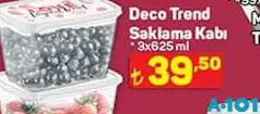 Deco Trend Saklama Kabı