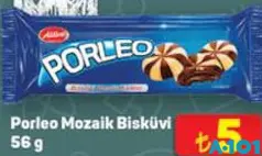 Porleo Mozaik Bisküvi 56 g