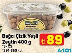 Bağcı Çizik Yeşil Zeytin 400 g