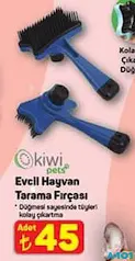 Kiwi Pets Evcil Hayvan Tarama Fırçası