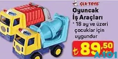 Çlk Toys Oyuncak İş Araçları