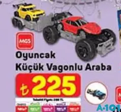 MGS Oyuncak Küçük Vagonlu Araba