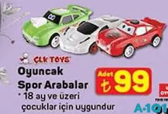 Çlk Toys Oyuncak Spor Arabalar