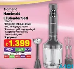 Homend Handmaid El Blender Seti