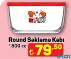 Lav Round Saklama Kabı