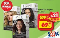 Hope Saç Boyası Çeşitleri