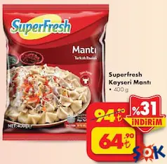 Superfresh Kayseri Mantı 400 g