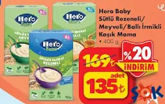 Hero Baby Kaşık Mama Çeşitleri 400 g