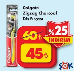 Colgate Zigzag Charcoal Diş Fırçası