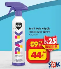 Selsil Pak Köpük Temizleyici Sprey 500 ml