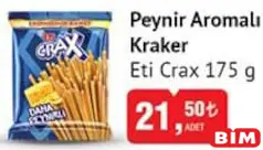 Eti Crax Peynirli Peynir Aromalı Kraker 175 g