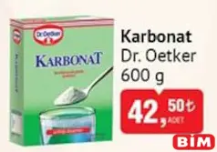 Dr. Oetker Karbonat 600 g