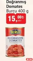 Burcu Doğranmış Domates 400 g