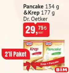 Dr. Oetker Pancake 134 g & Krep 177 g