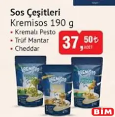 Kremisos Sos Çeşitleri 190 g