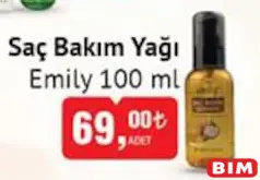 Emily Saç Bakım Yağı 100 ml