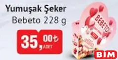 Bebeto Yumuşak Şeker 228 g