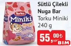 Torku Miniki Sütlü Çilekli Nuga Bar 240 g