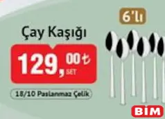 Çay Kaşığı 6'lı