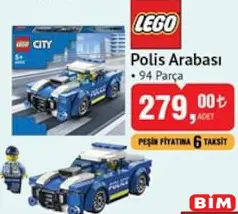 Lego Polis Arabası 94 Parça