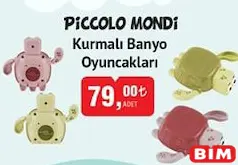 Piccolo Mondi Kurmalı Banyo Oyuncakları