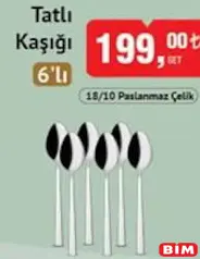 Tatlı Kaşığı 6'lı