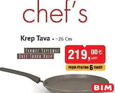 Chef's Krep Tava 26 cm