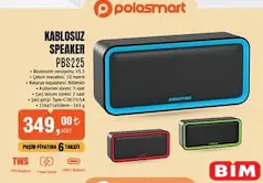 Polosmart PBS225 Kablosuz Speaker