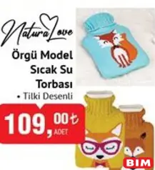 NaturaLove Örgü Model Sıcak Su Torbası