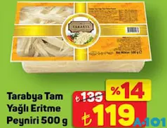 Tarabya Tam Yağlı Eritme Peyniri 500 g