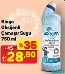 Bingo Oksijenli Çamaşır Suyu 750 ml