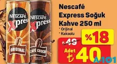 Nescafe Xpress Soğuk Kahve 250 ml