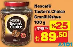 Nescafe Taster's Choice Granül Kahve 100 g