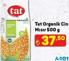 Tat Organik Cin Mısır 500 g