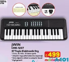 Jwin CMK-1237 37 Tuşlu Elektronik Org