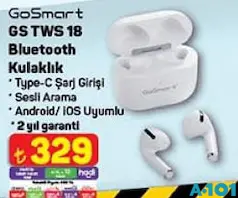 GoSmart GS TWS 18 Bluetooth Kulaklık