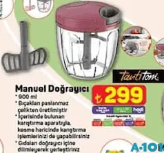 Tantitoni Manuel Doğrayıcı 600 ml