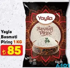 Yayla Basmati Pirinç 1 kg