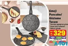 Emoji Pancake/Gözleme Tavası