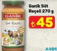 Ganik Süt Reçeli 270 g