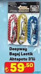 Deepway Bagaj Lastik Ahtapotu 3'lü